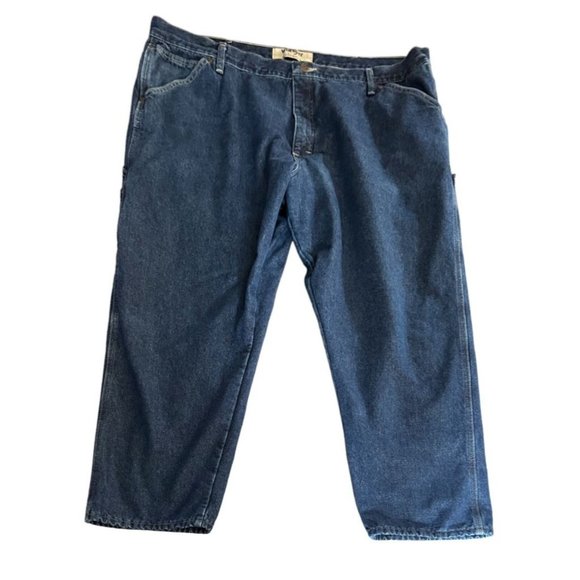 Wrangler Other - Wrangler Jeans Men 42 x 32 Dark Wash Carpenter ZM4FLDI Lined